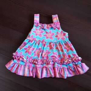 NWT Pete + Lucy Floral Dress Size 6-12m